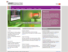 Tablet Screenshot of hendyconsulting.com